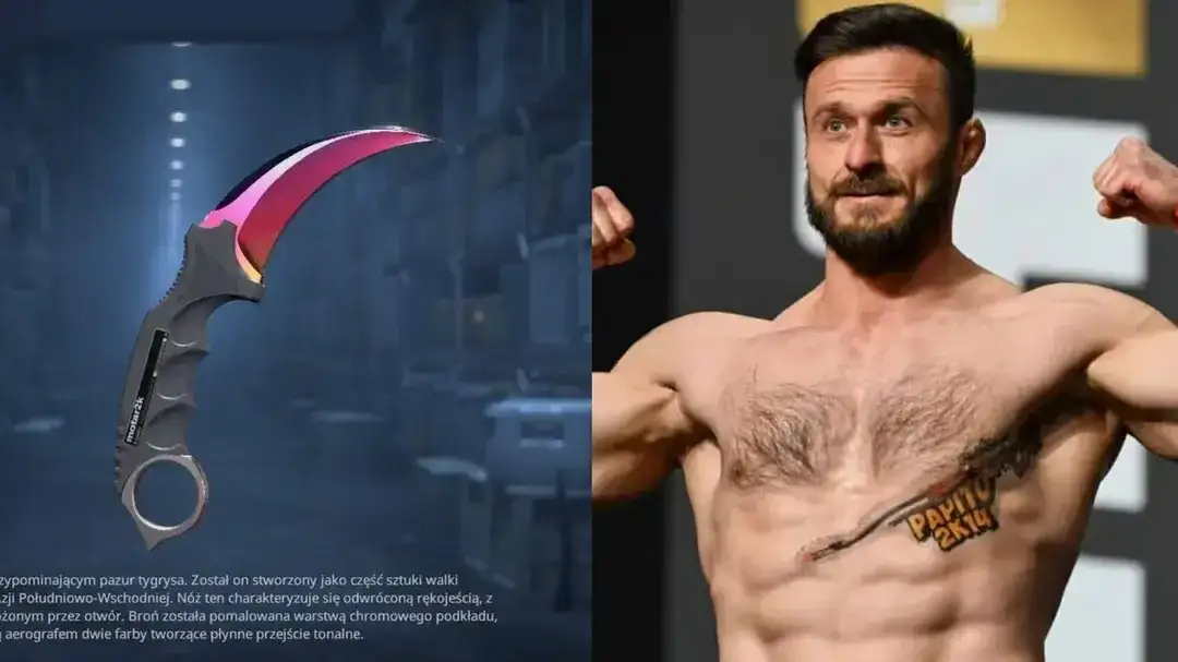 pashaBiceps vende faca CS2 caridade 2026: faca lendária leiloada por US$ 21 mil para crianças com...