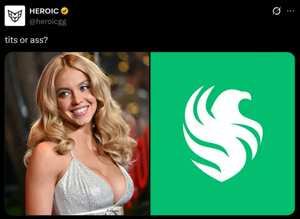 Heroic tweet falcons antiético cs2 2026: Fãs criticam post polêmico da organização
