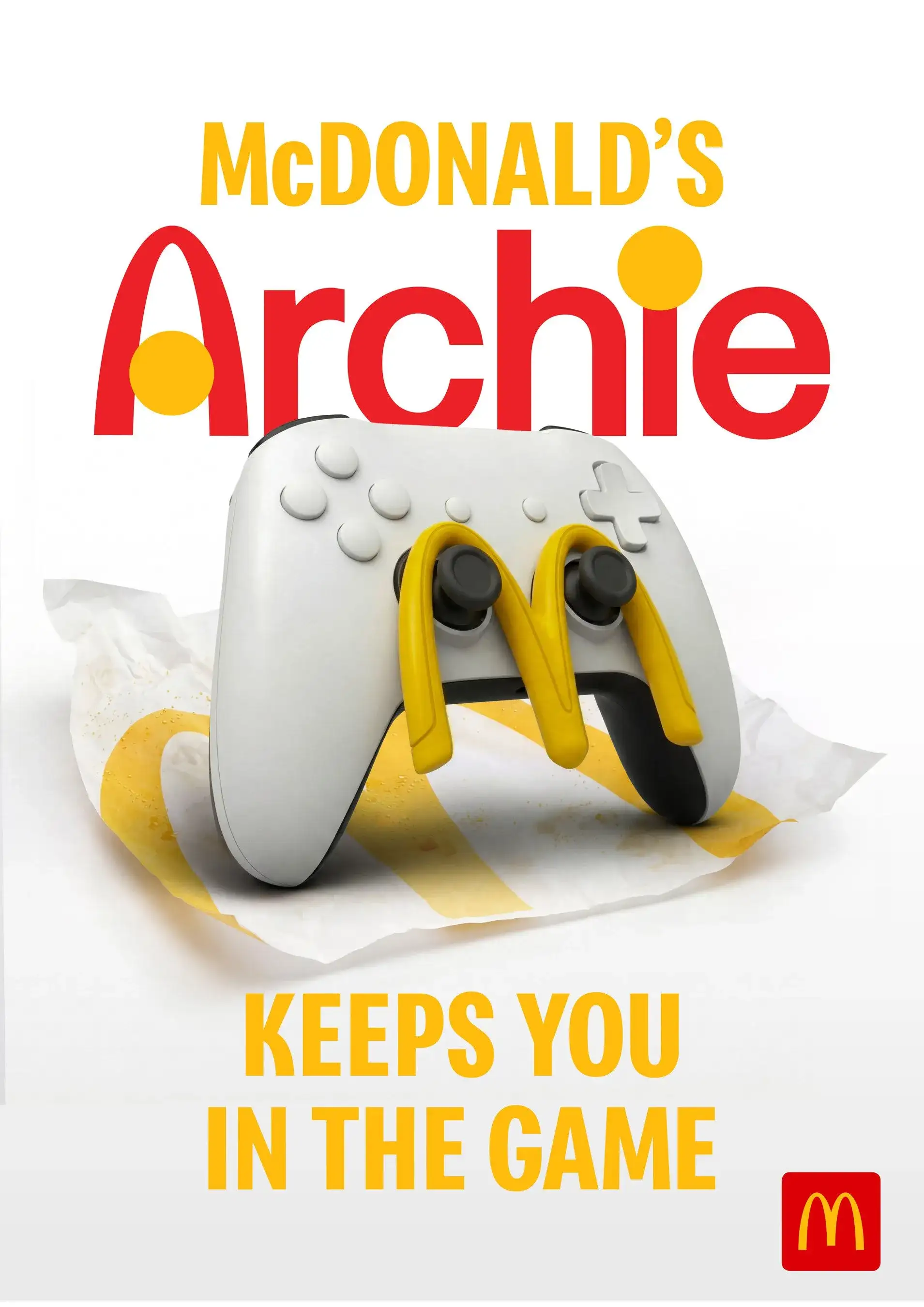 McDonald's lança 'Archie', um dispositivo para gamers não ficarem AFK enquanto comem