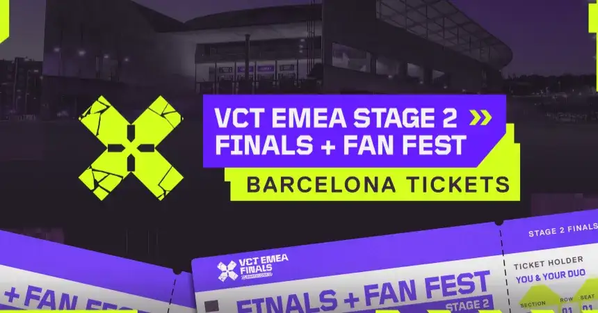 VCT EMEA Stage 2 Finals Barcelona 2026: Tudo sobre o evento na Olympic Arena