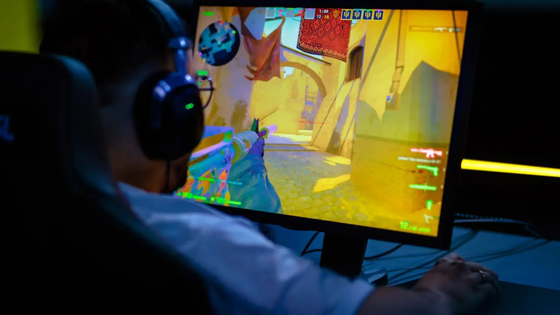 Major Singapura Monitor OLED 720Hz ASUS: Primeiro Major de CS2 com Tecnologia de Ponta