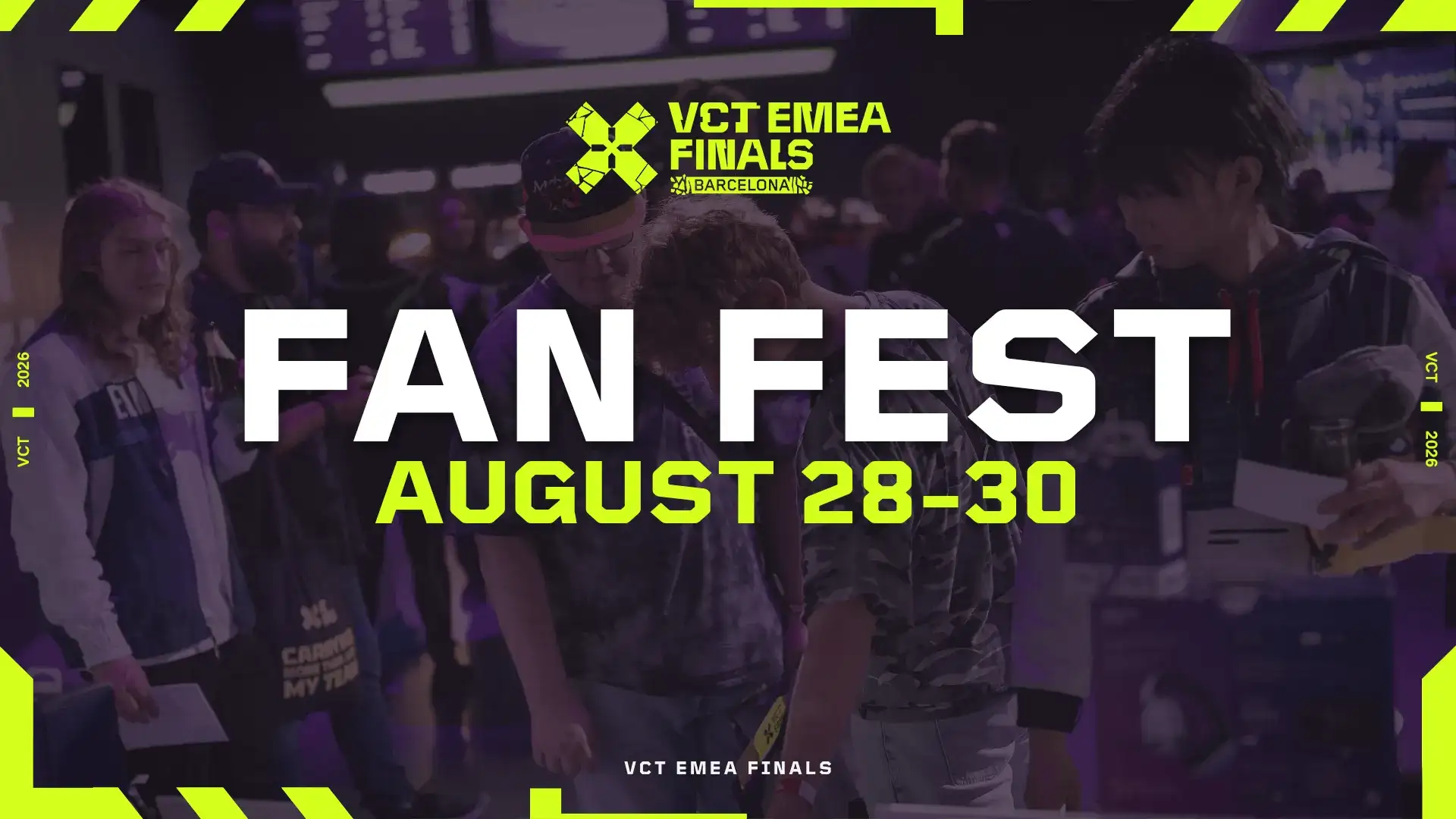 vct emea barcelona fan fest 2026: Tudo sobre o evento presencial do VALORANT