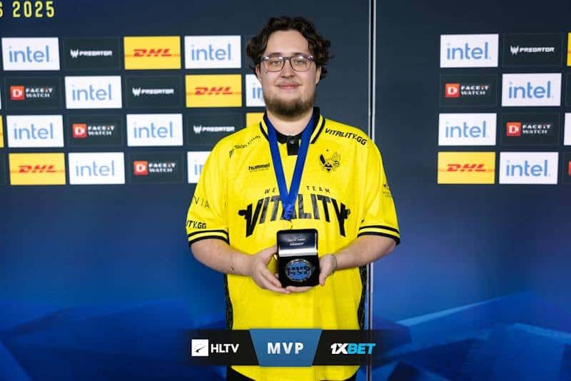 ZywOo conquista seu 26º prêmio de MVP na IEM Dallas
