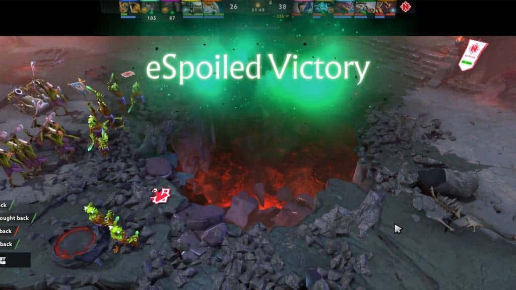 Como um time de Dota 2 venceu mesmo com o Ancient destruído?