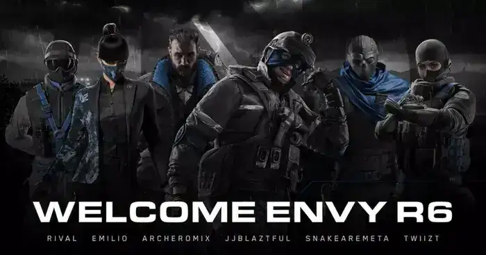 Envy Gaming estreia no Rainbow Six com lineup estadunidense