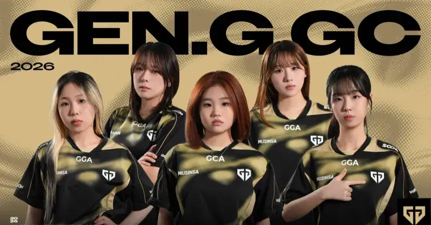 Gen.G retorna ao cenário de Game Changers com elenco core da Ninetails