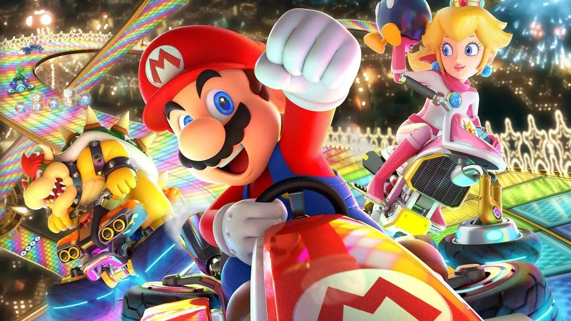 Mario Kart 8 Deluxe no Switch 2: Modo 8 Jogadores em Tela Dividida Chega com Atualização Grátis
