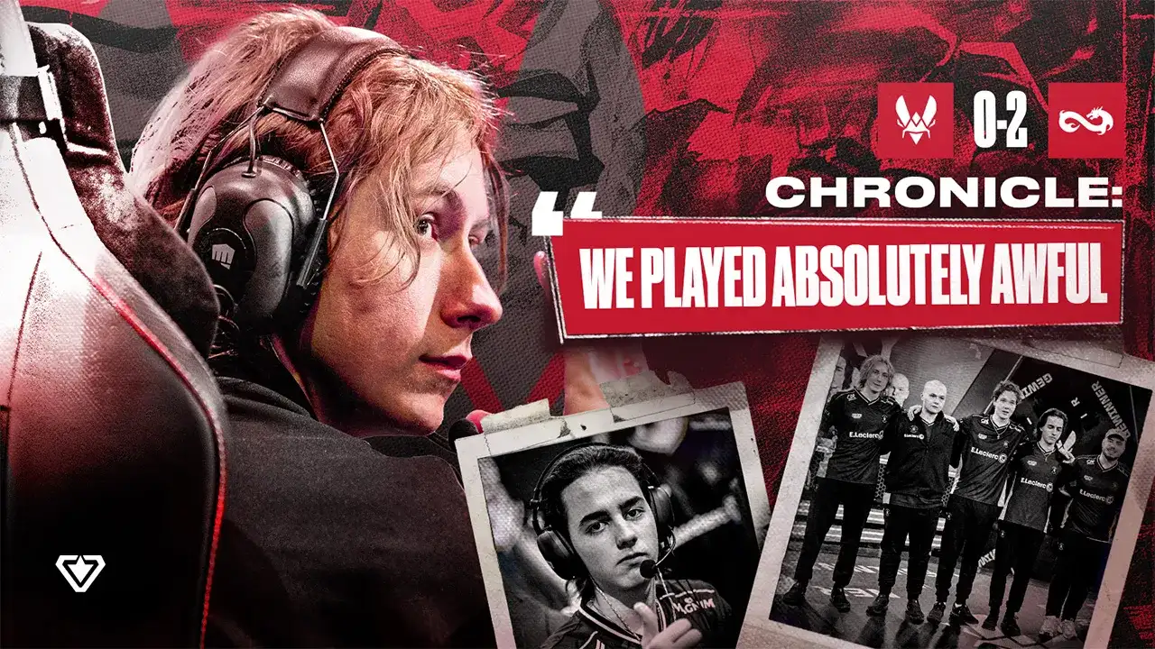 Chronicle team vitality derrota eternal fire: "Jogamos absolutamente mal"