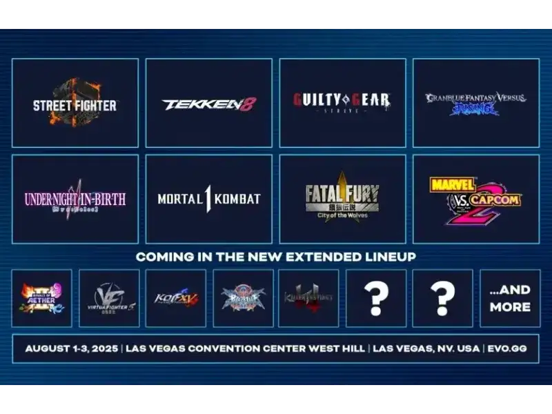 Evo 2025: Brasileiros disputam maior torneio de jogos de luta em Las Vegas