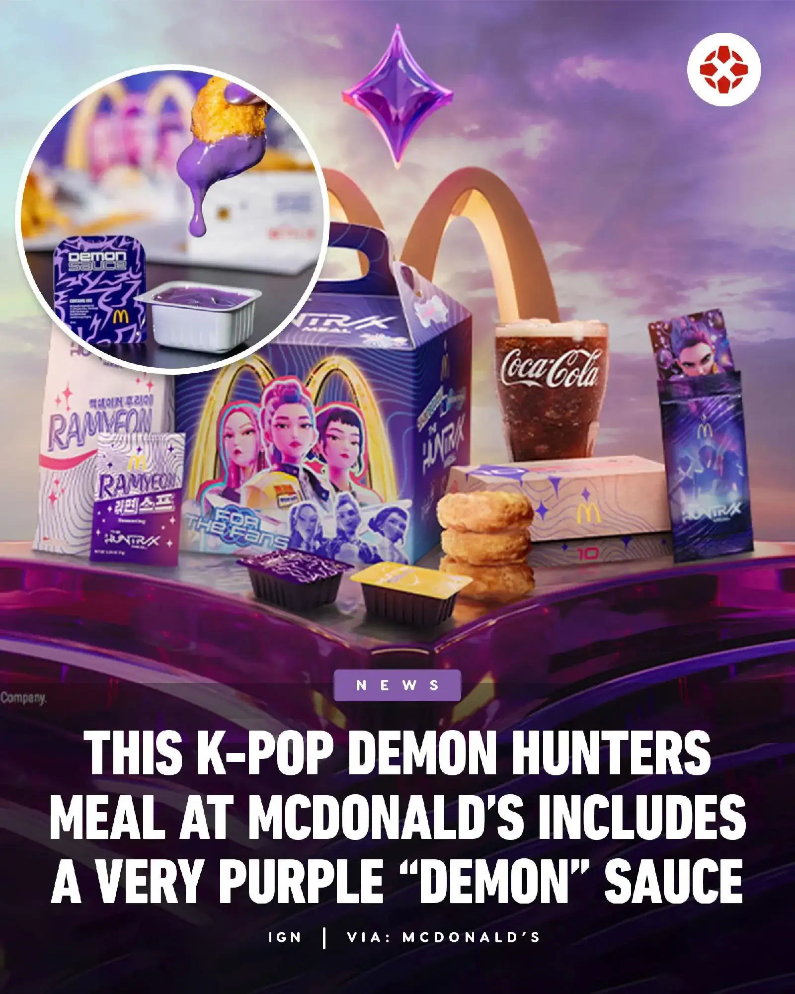 McDonald's lança 'Archie', um dispositivo para gamers não ficarem AFK enquanto comem