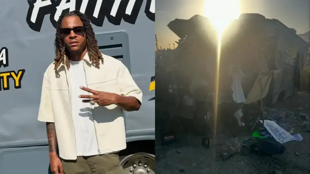 Motorhome de HMBL Zayy é destruído em acidente na estrada dias após caminhada de caridade