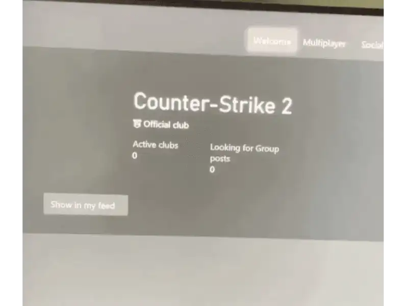 Rumores sugerem possível versão de CS2 para Xbox