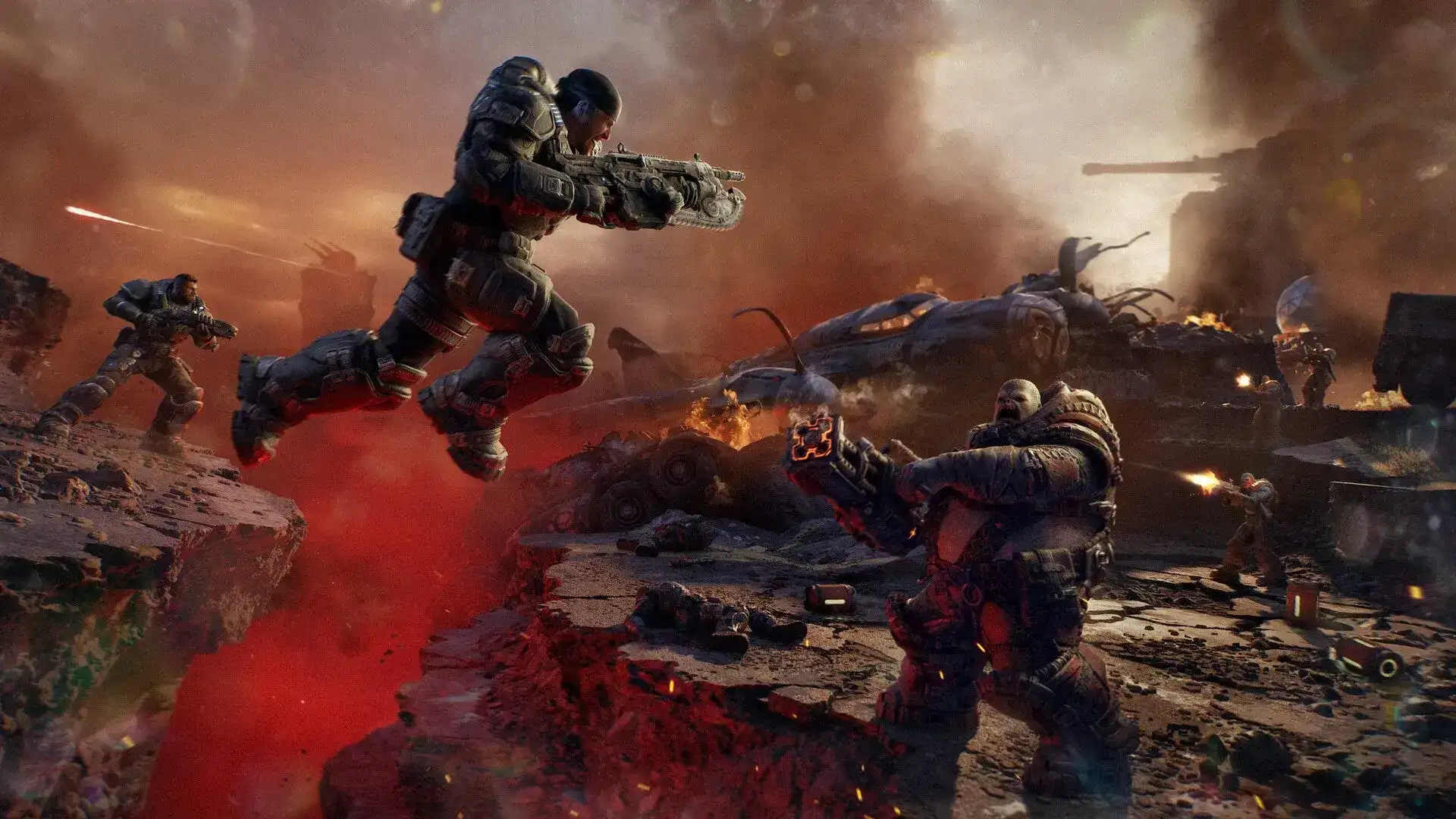 gears of war movimento polêmica 2026: Wall Bouncing no Beta de E-Day